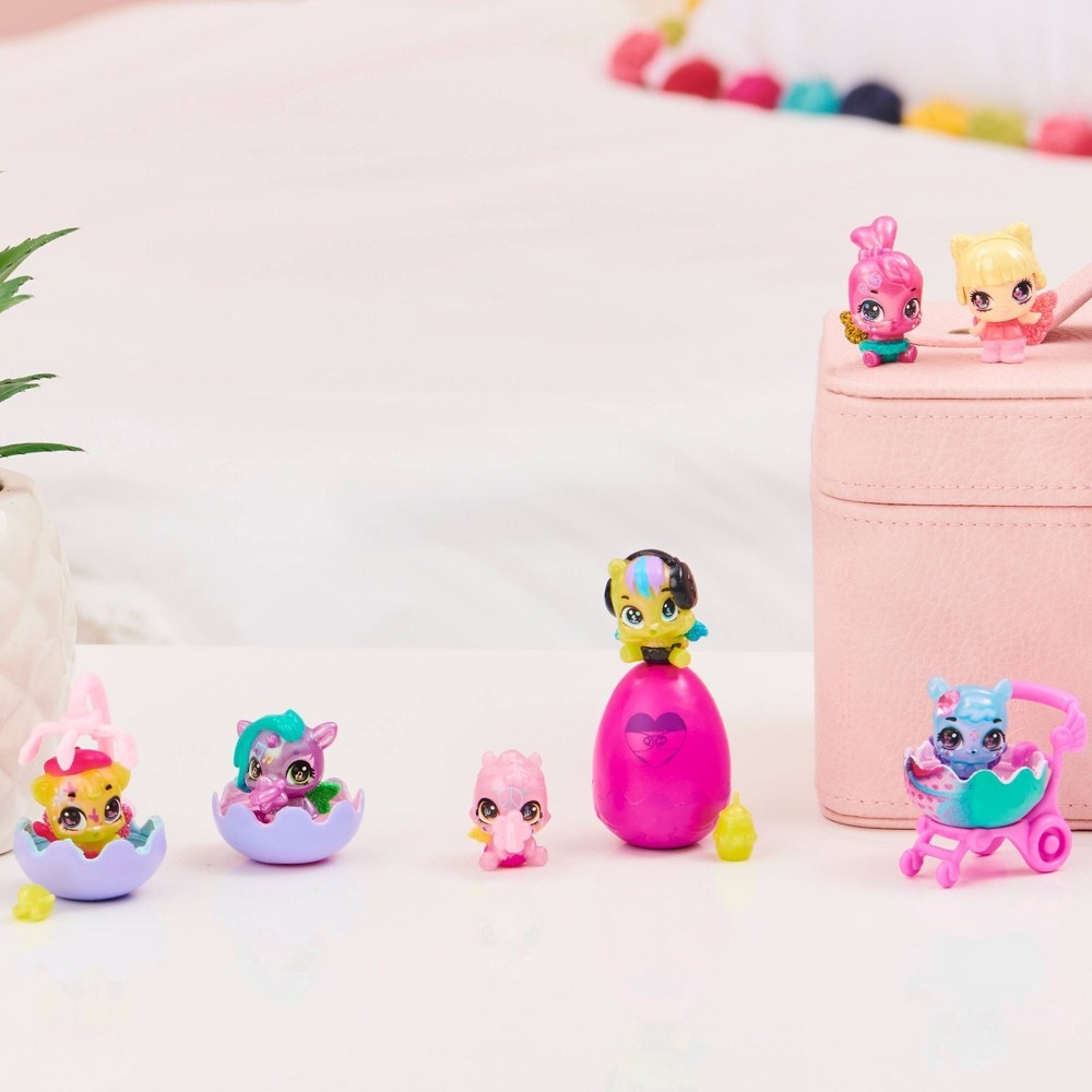 slide 4 of 8, Hatchimals CollEGGtibles Shimmer Babies Multipack, 1 ct