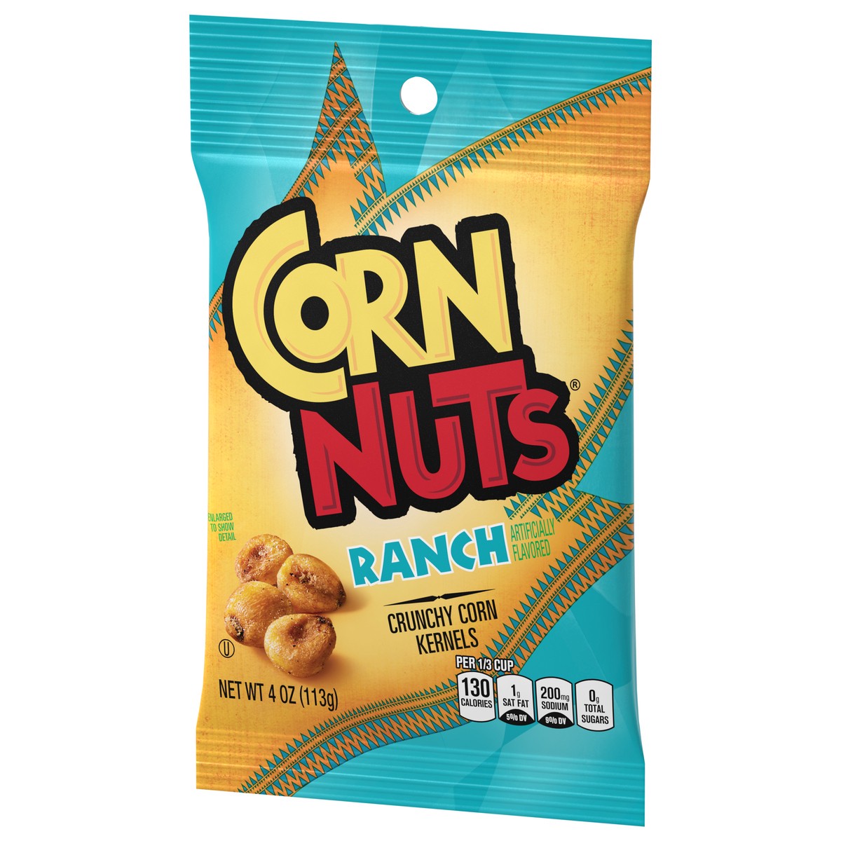 slide 9 of 9, Corn Nuts Corn Kernels, Crunchy, Ranch, 4 Ounce, 4 oz