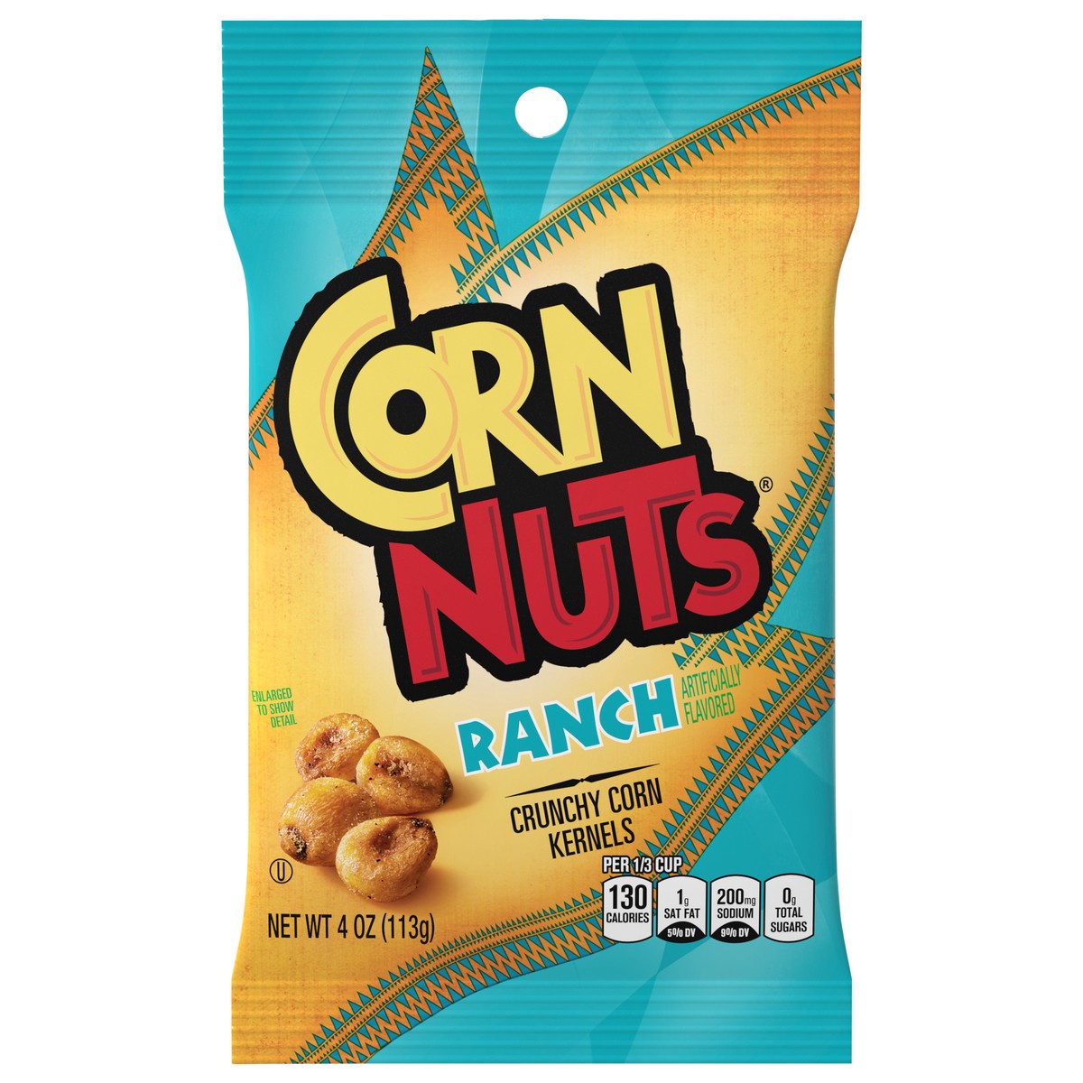 slide 1 of 9, Corn Nuts Corn Kernels, Crunchy, Ranch, 4 Ounce, 4 oz