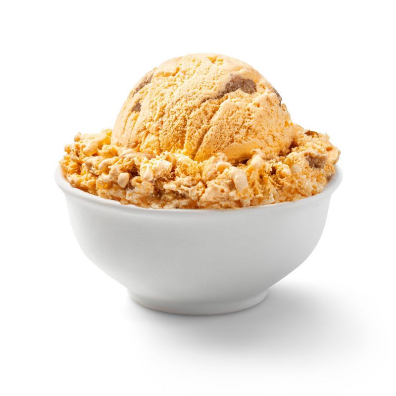 slide 3 of 4, Pumpkin Cheesecake Ice Cream - 16 fl oz - Favorite Day™, 16 oz