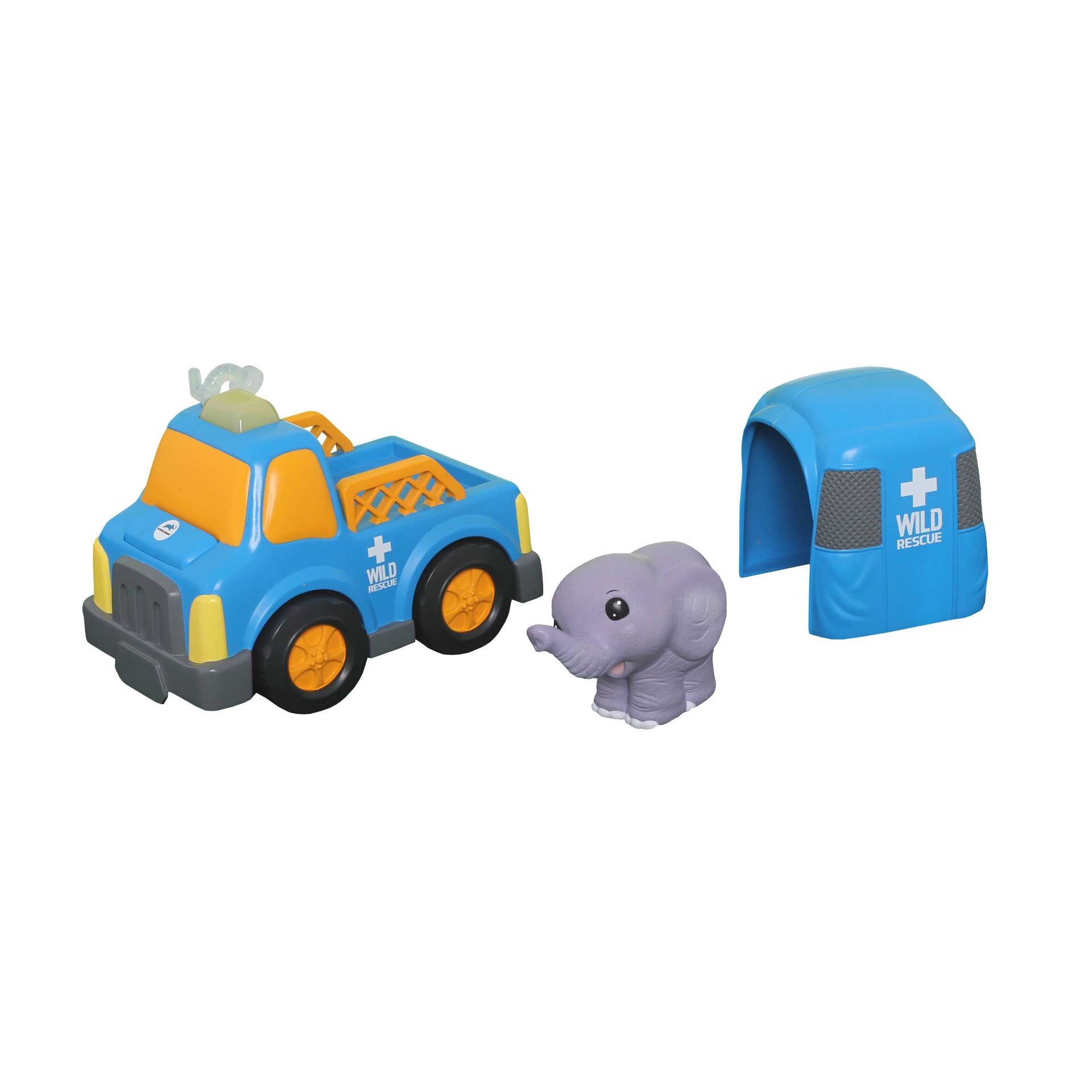 slide 1 of 5, Animal Planet Wild Rescue Elephant Rescue Playset, 1 ct