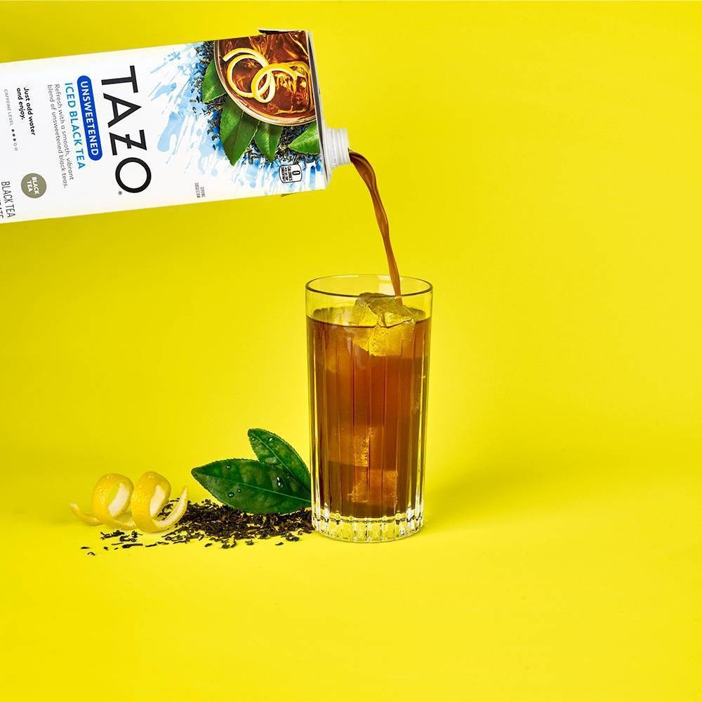 slide 4 of 6, Tazo Concentrate Unsweetened Iced Black Tea, 32 oz