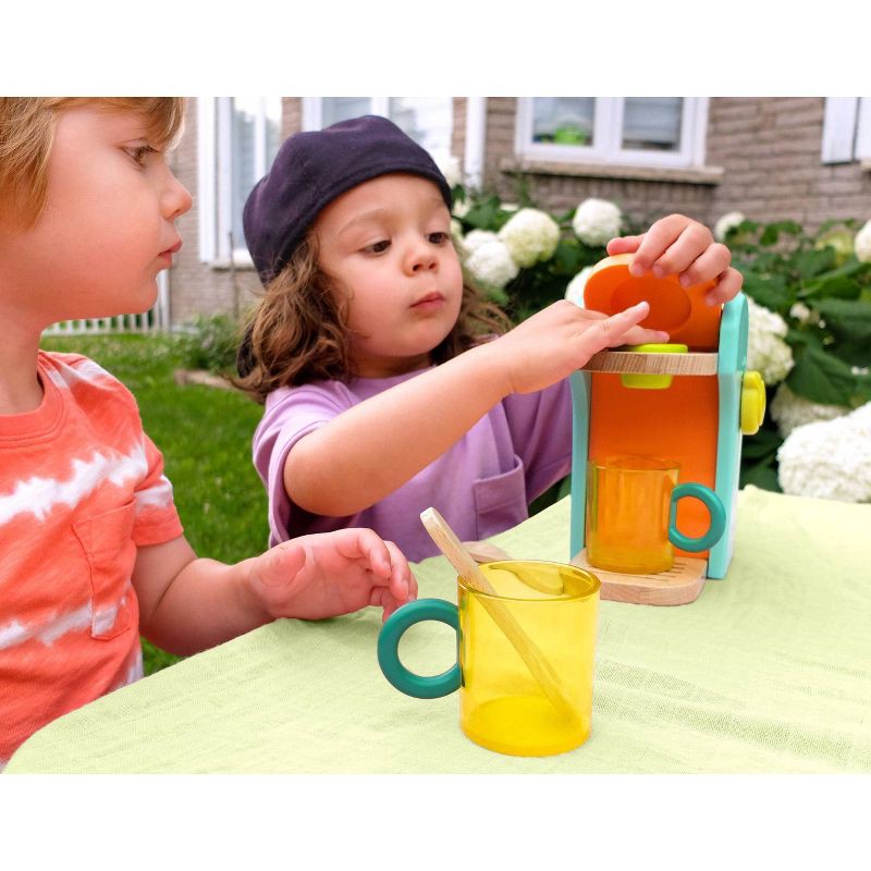 Café au Play, Wooden Coffee Maker Set