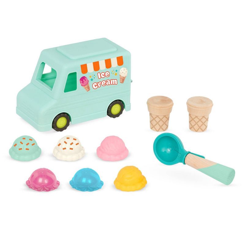 slide 1 of 1, B. toys - Ice Cream Truck Set - Sweet Scoops, 1 ct