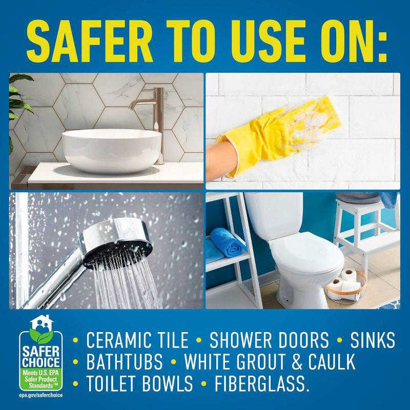 slide 3 of 9, CLR Clean Fresh Scent Brilliant Bath Foaming Bathroom Cleaner Spray - 26 fl oz, 26 fl oz