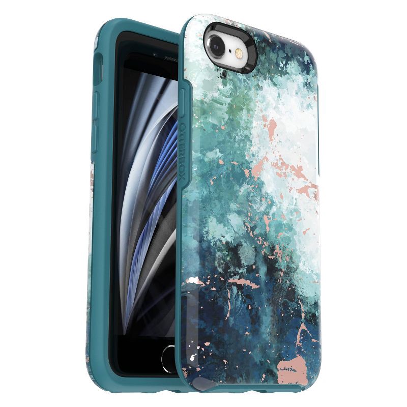 slide 6 of 6, OtterBox Apple iPhone SE (3rd/2nd generation)/8/7 Symmetry Case - Seas the Day, 1 ct