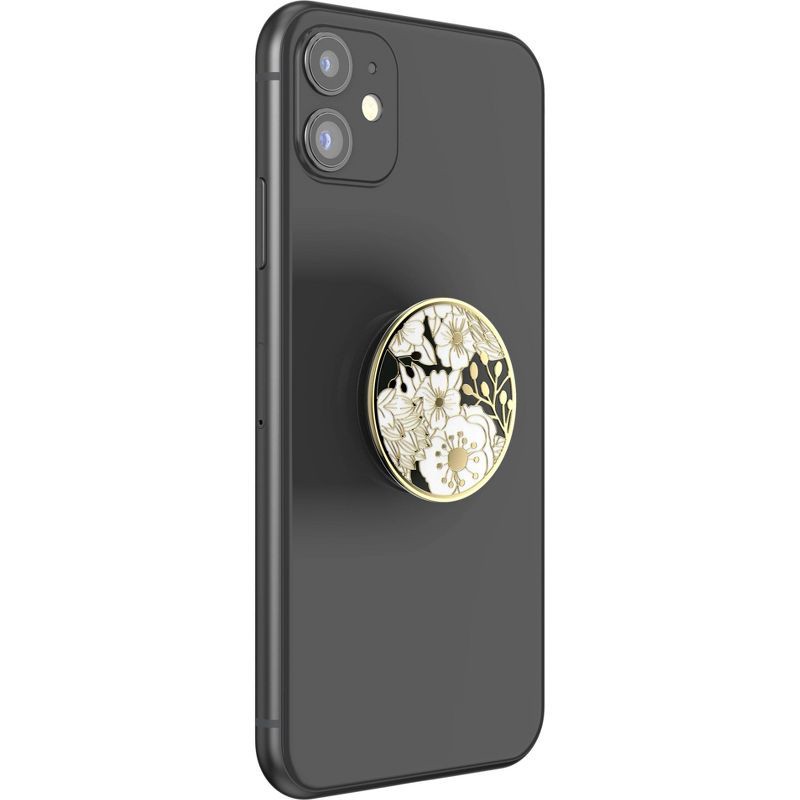 slide 4 of 5, PopSockets PopGrip Enamel Cell Phone Grip & Stand - Wild Flowers, 1 ct