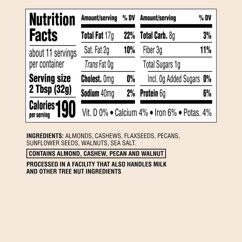 slide 5 of 5, Mixed Nut Butter with Seeds - 12oz - Good & Gather™, 12 oz