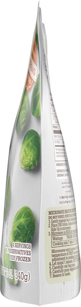 slide 3 of 6, Kroger Brussels Sprouts, 12 oz