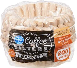 Kroger Unbleached Coffee Filters - 200 ct