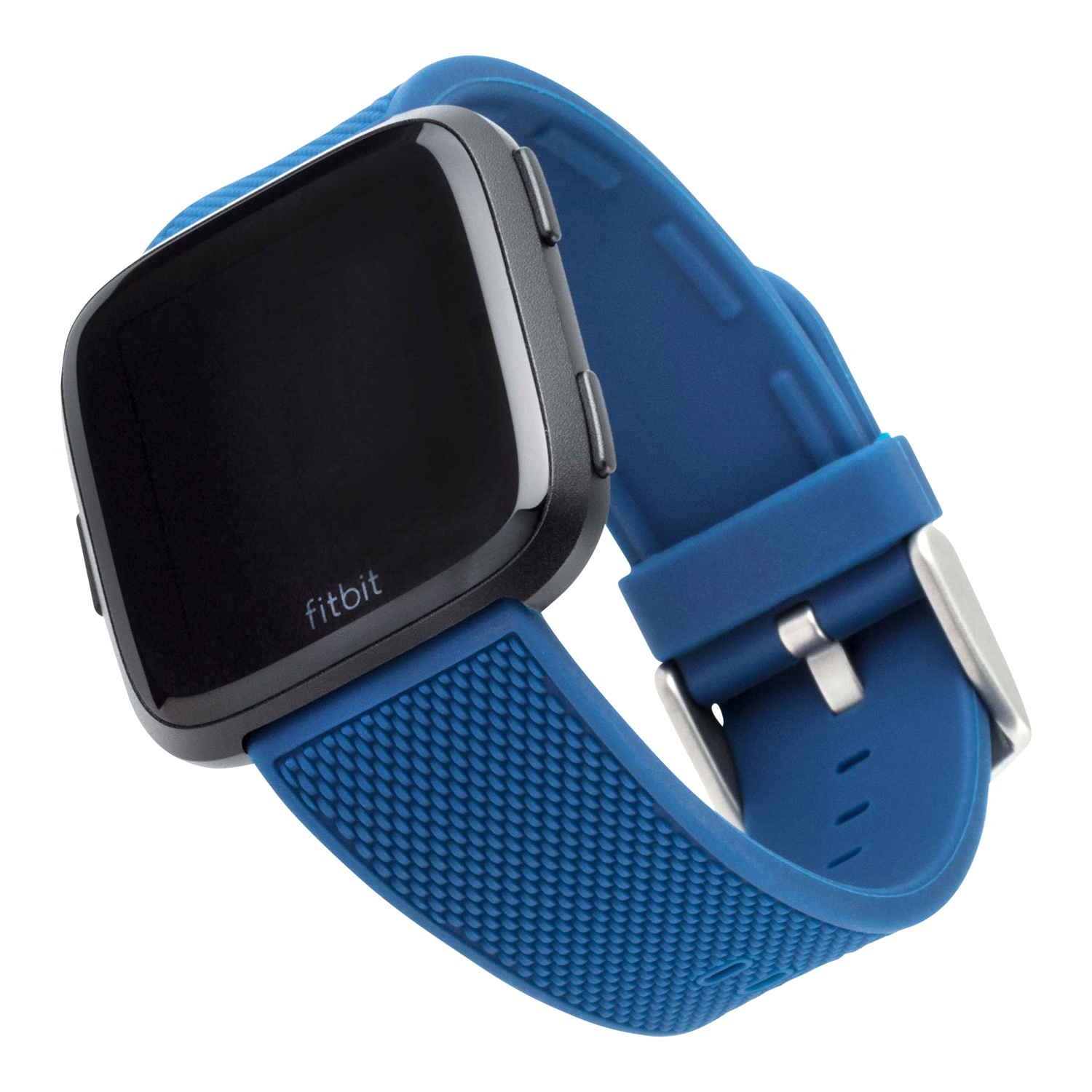 slide 3 of 4, WITHit - Band Kit for Fitbit Versa, Versa Lite and Versa 2 (3-Pack) - Silver/Olive/Navy, 1 ct