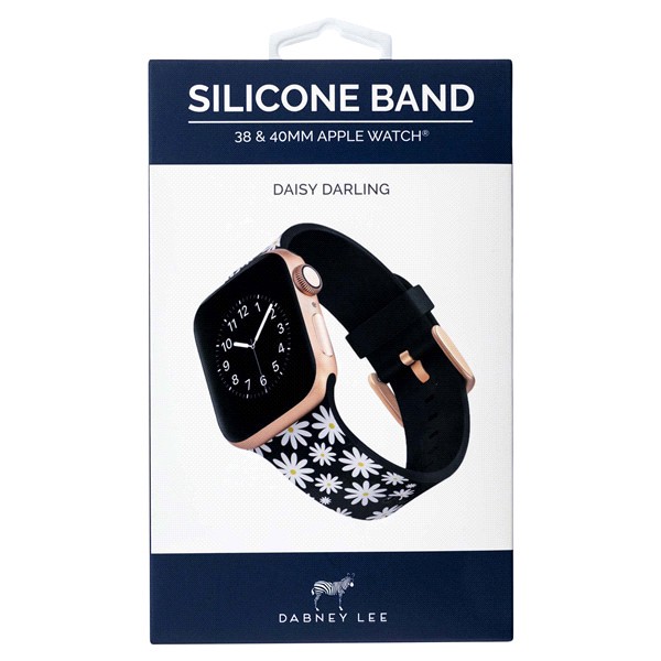 slide 16 of 17, Dabney Lee Apple Watch 38/40mm silicone replacement band, 1 ct