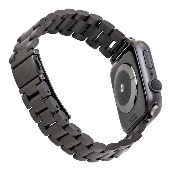 slide 8 of 13, WITHit Apple Watch Multi-Link Graphite replacement band, 1 ct