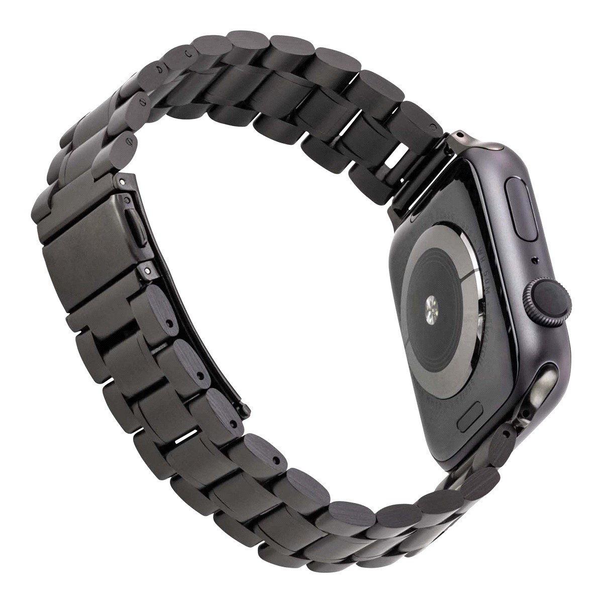 slide 9 of 13, WITHit Apple Watch Multi-Link Graphite replacement band, 1 ct