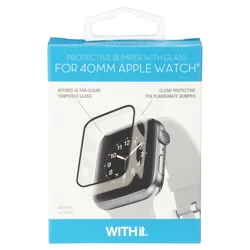 WITHit Apple Watch Glass with Bumper 40mm