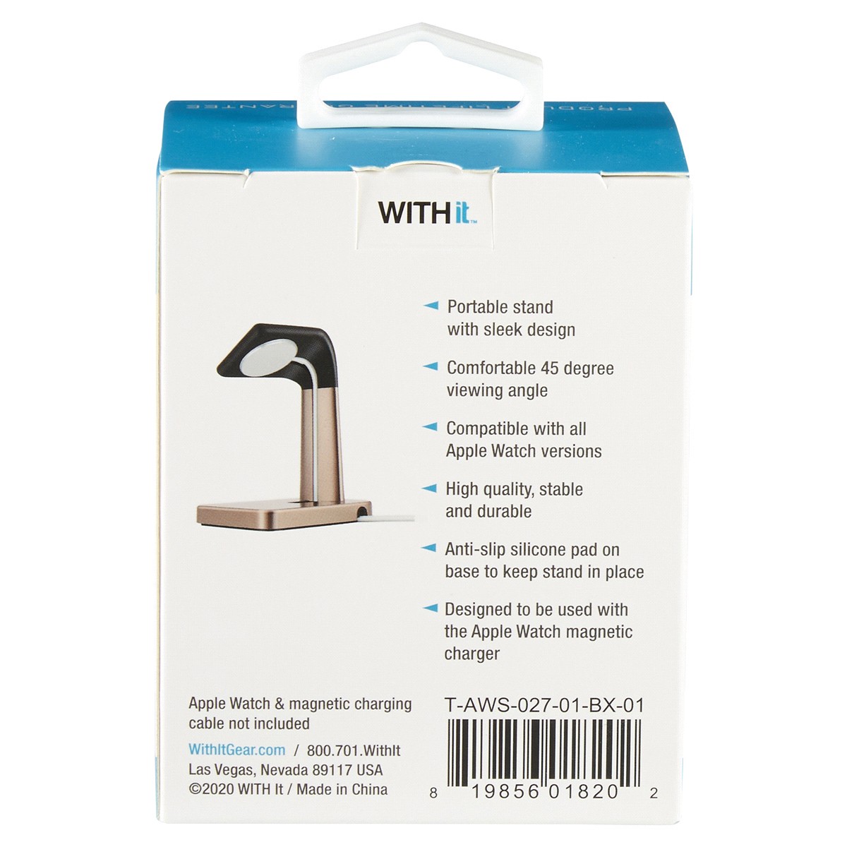 slide 21 of 29, WITHit Apple Watch Stand Gold, 1 ct