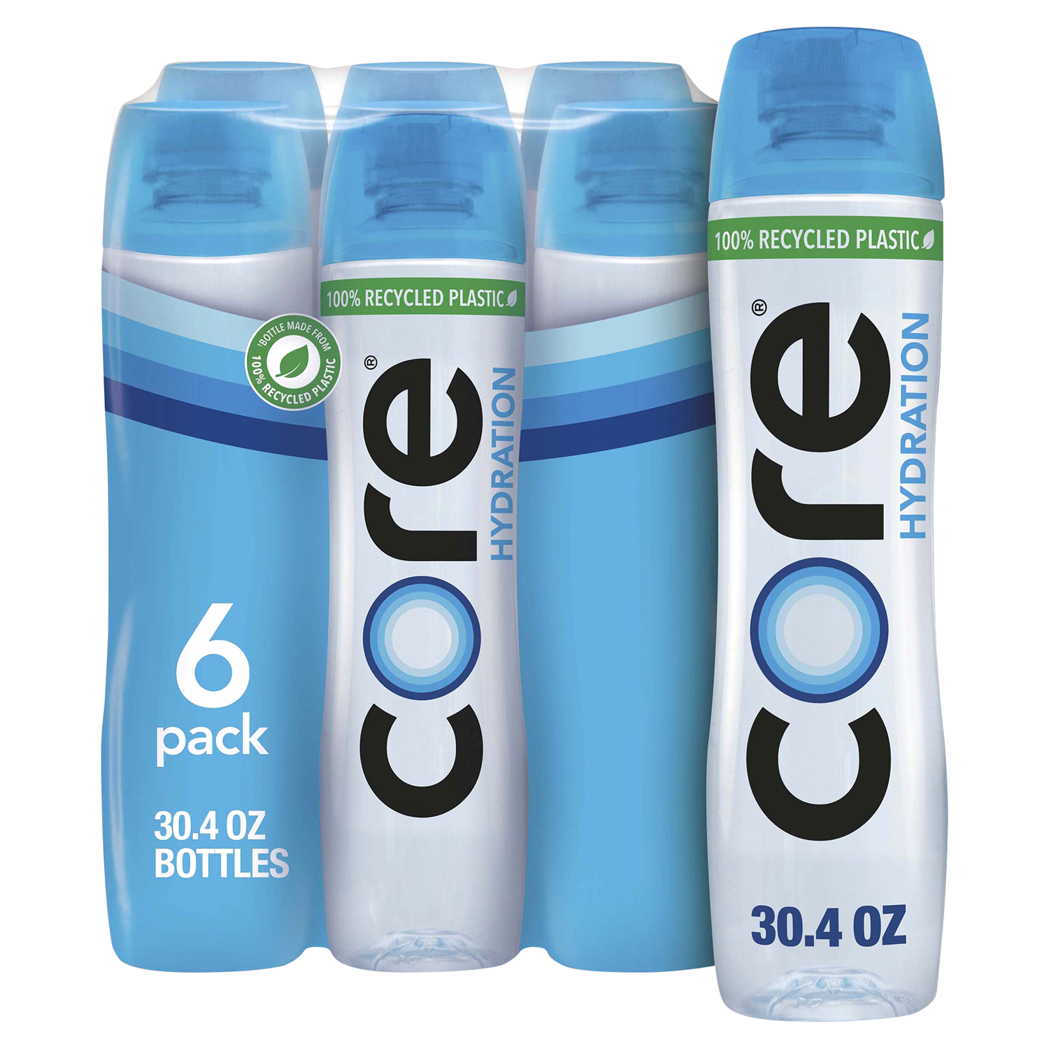 slide 5 of 5, Core Hydration 6 Pack Perfectly Balanced Water 6-30.4 fl oz Bottles, 6 ct