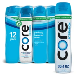 Core Hydration Nutrient Enhanced Water, 30.4 fl oz bottles, 12 Pack