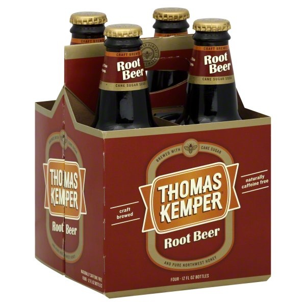 slide 1 of 1, Thomas Kemper Root Beer - 4 ct; 12 fl oz, 4 ct; 12 fl oz