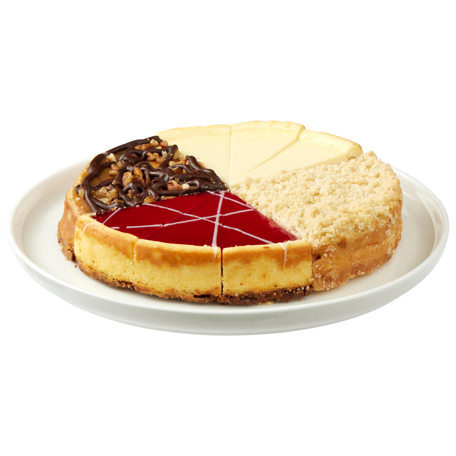 slide 2 of 5, Eli's Bread Apple Struesel Cheesecake, 2 lb