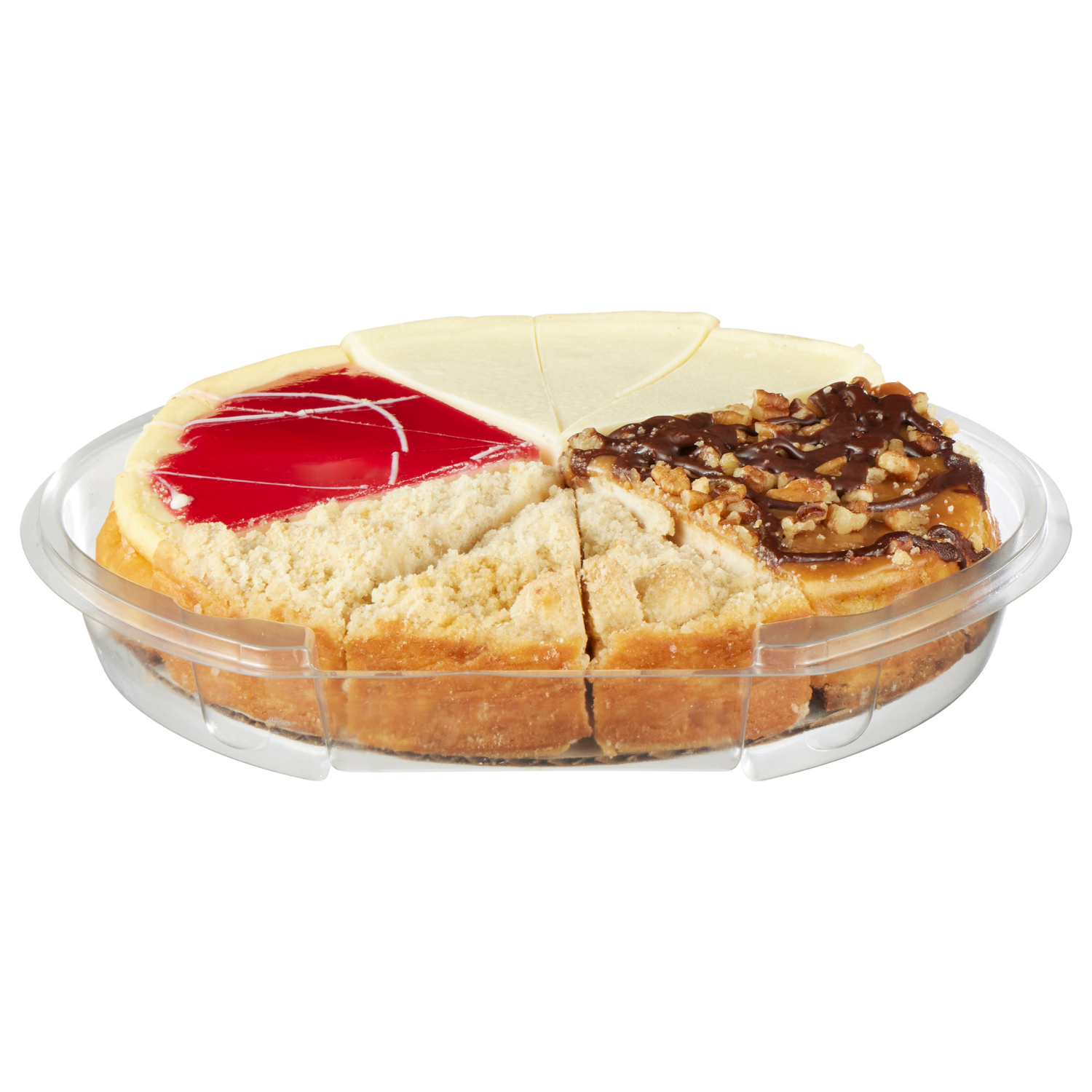 slide 4 of 5, Eli's Bread Apple Struesel Cheesecake, 2 lb