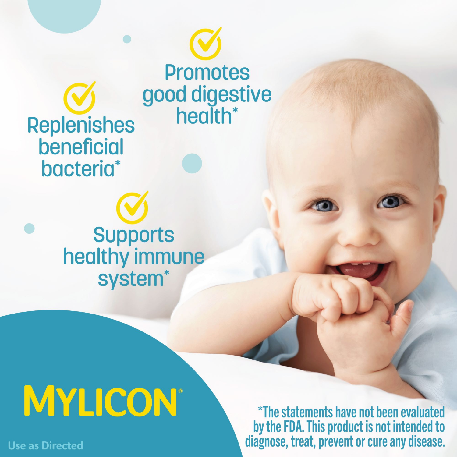 slide 2 of 5, Mylicon Daily Probiotic Colic Drops - 0.28 fl oz, 1 ct