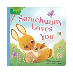 Sourcebooks Somebunny Loves You - (Punderland) by Rose Rossner (Board Book)