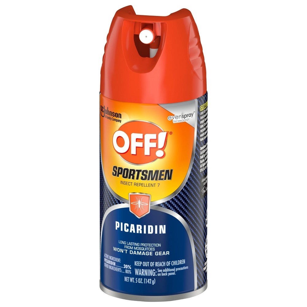 slide 3 of 4, OFF! Deep Woods Sportsmen Picaridin Aerosol Insect Repellent, 5 oz