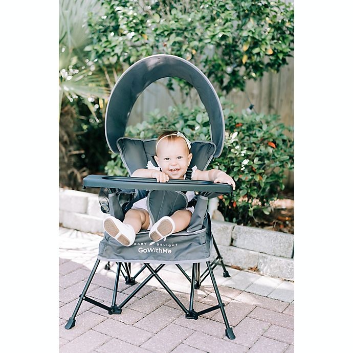 slide 2 of 6, Baby Delight Go With MeVenture Portable Chair - Grey, 1 ct