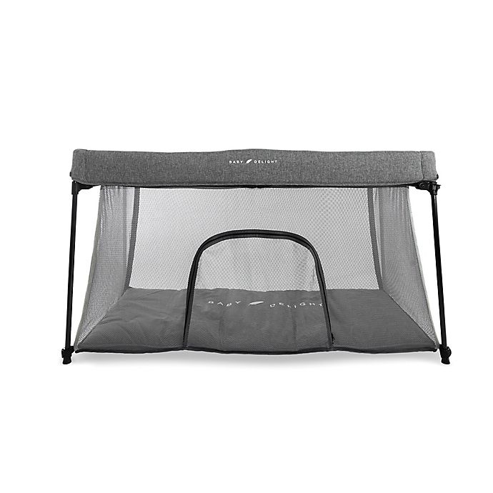 slide 3 of 12, Baby Delight Go With Me Nod Portable Playard - Charcoal, 1 ct