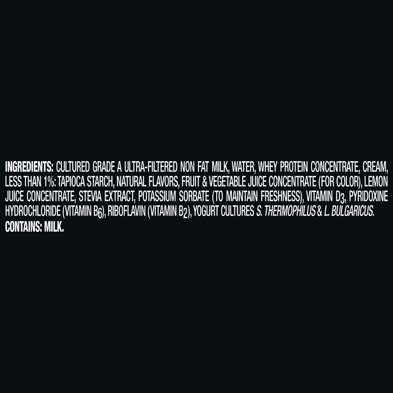 slide 9 of 12, Oikos Pro Peach Greek Yogurt - 20g Protein 5.3oz, 20 gram, 5.3 oz