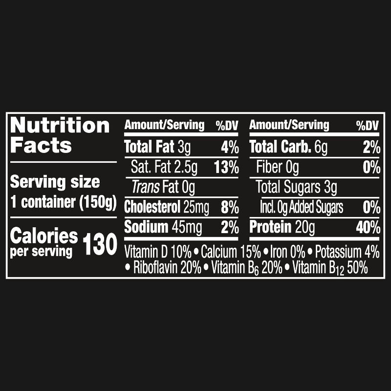 slide 8 of 12, Oikos Pro Vanilla Greek Yogurt - 20g Protein 5.3oz, 20 gram, 5.3 oz