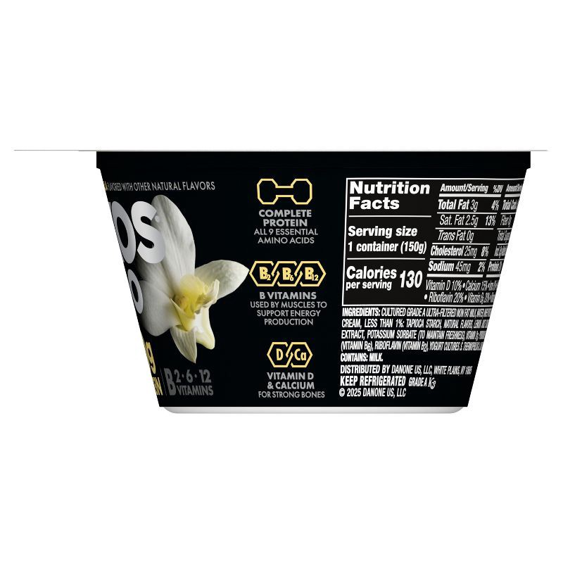 slide 10 of 12, Oikos Pro Vanilla Greek Yogurt - 20g Protein 5.3oz, 20 gram, 5.3 oz