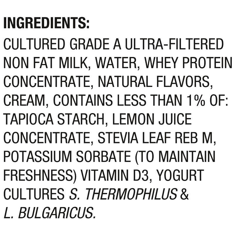 slide 9 of 12, Oikos Pro Vanilla Greek Yogurt - 20g Protein 5.3oz, 20 gram, 5.3 oz
