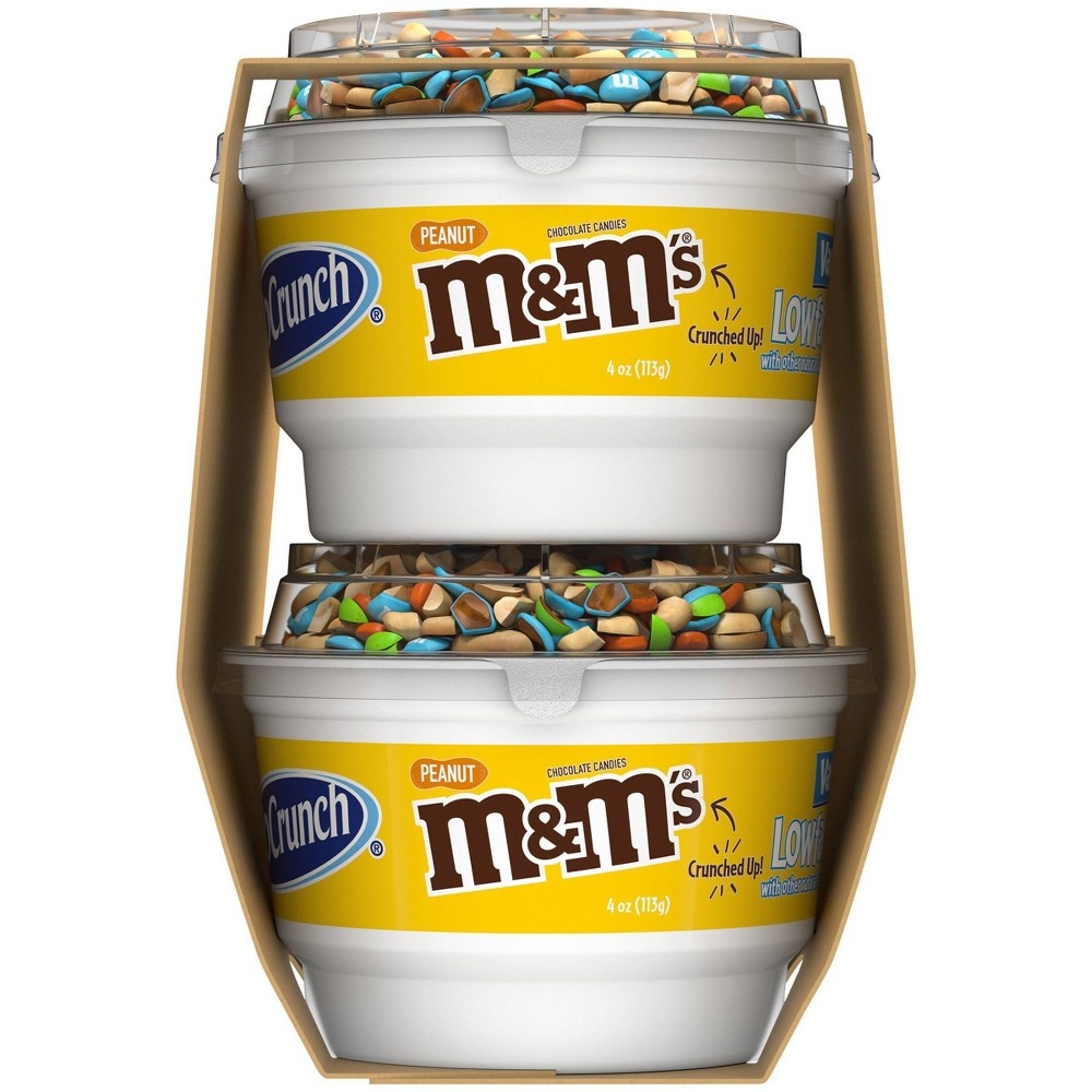 slide 6 of 6, YoCrunch Low Fat Vanilla Kids' Yogurt with Peanut M&M's - 4ct/4oz Cups, 4 ct; 4 oz