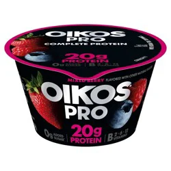 Oikos Pro Mixed Berry Greek Yogurt - 20g Protein 5.3oz