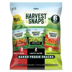 Harvest Snaps Baked Veggie Snack Variety Pack - 5.3oz/6ct