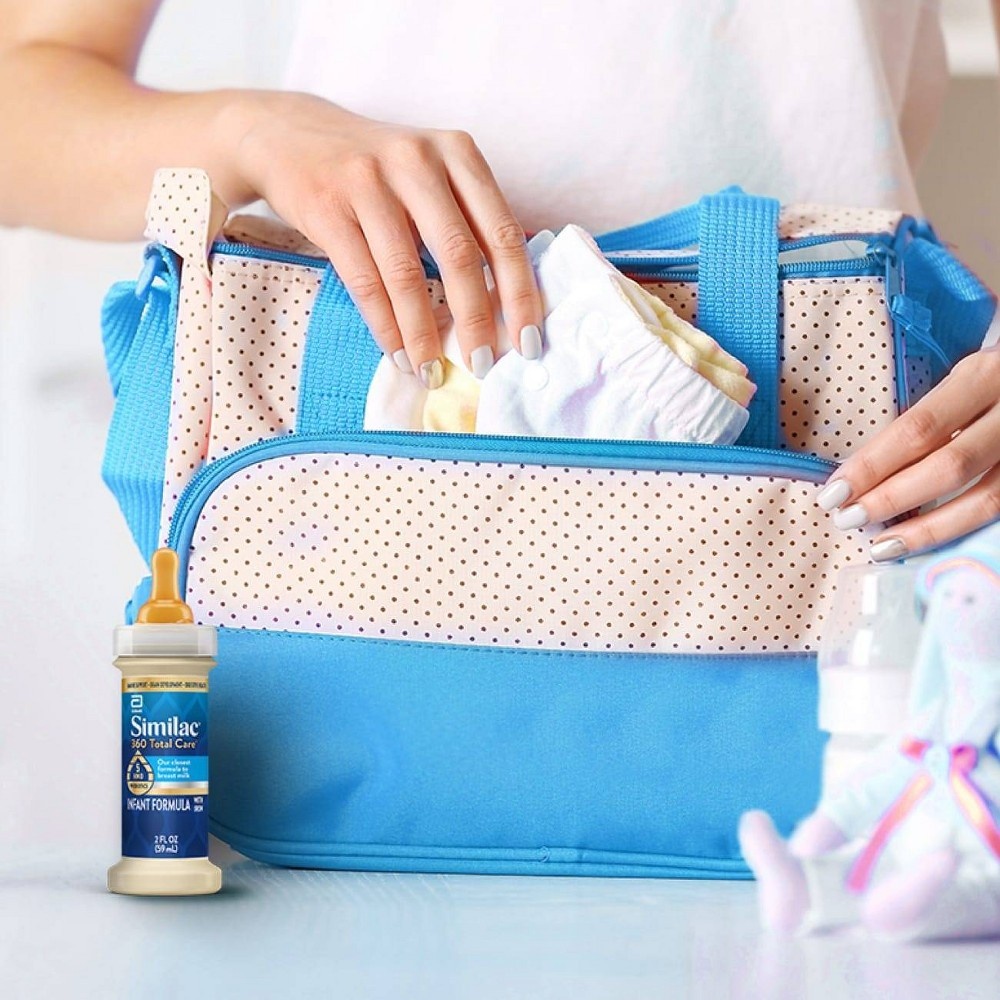 slide 9 of 9, Similac 360 Total Care Advance Non-GMO Ready to Feed Infant Formula Bottles Each/, 6 ct; 2 fl oz