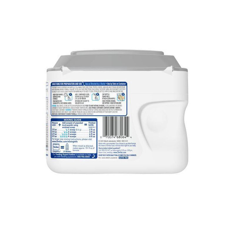 slide 2 of 14, Similac 360 Total Care Non-GMO Powder Infant Formula - 20.6oz, 20.6 oz