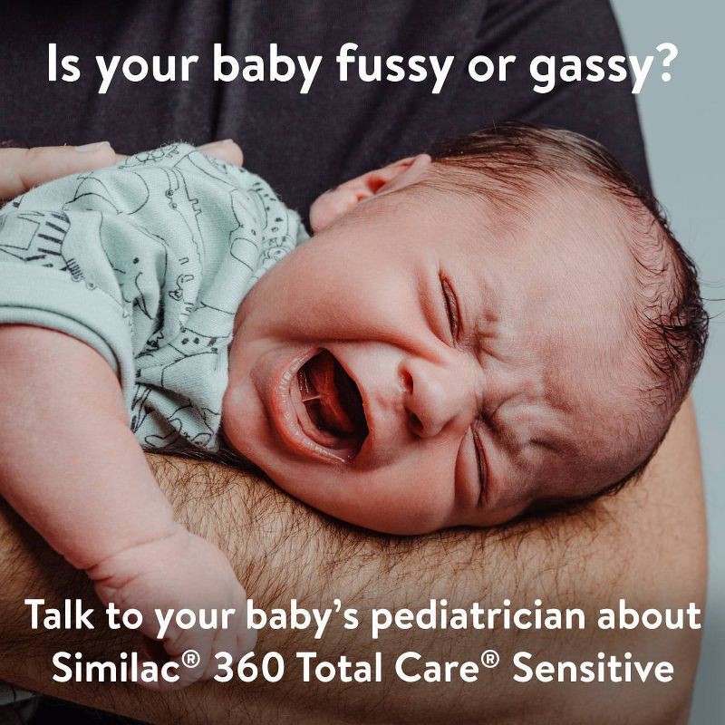 slide 6 of 15, Similac 360 Total Care Sensitive Non-GMO Powder Infant Formula - 20.1oz, 20.1 oz