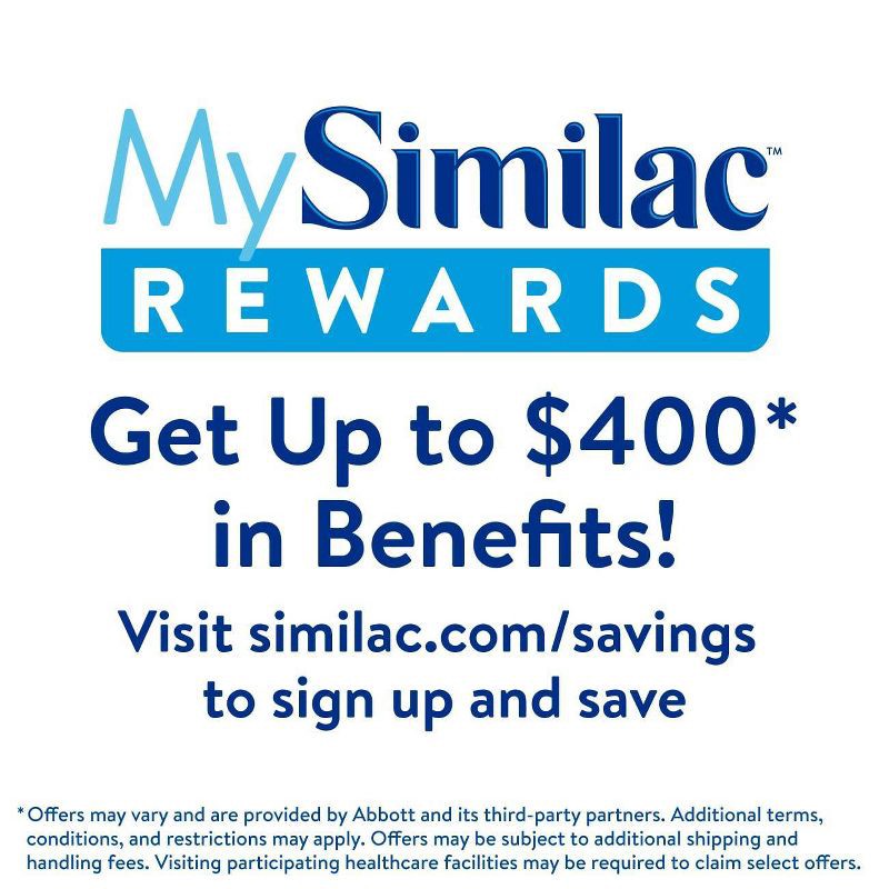 slide 10 of 15, Similac 360 Total Care Sensitive Non-GMO Powder Infant Formula - 20.1oz, 20.1 oz