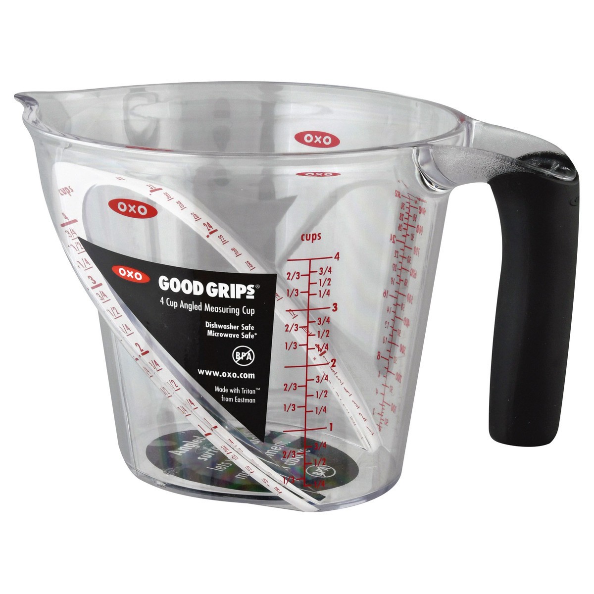slide 6 of 8, OXO Measure Cup Angle 32 Oz, 1 ct