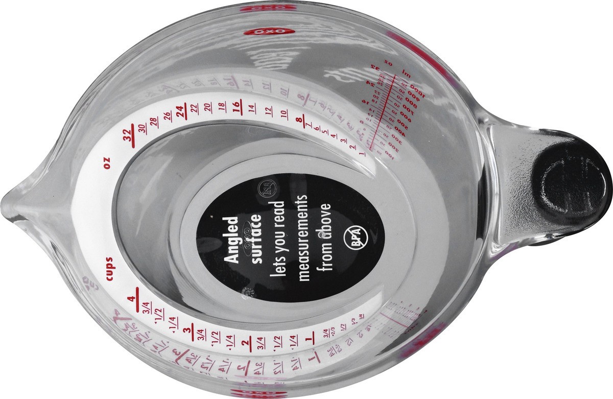 slide 2 of 8, OXO Measure Cup Angle 32 Oz, 1 ct