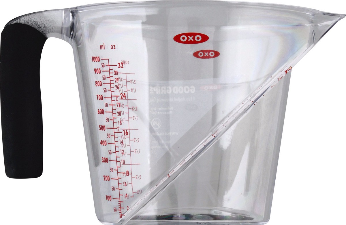 slide 3 of 8, OXO Measure Cup Angle 32 Oz, 1 ct