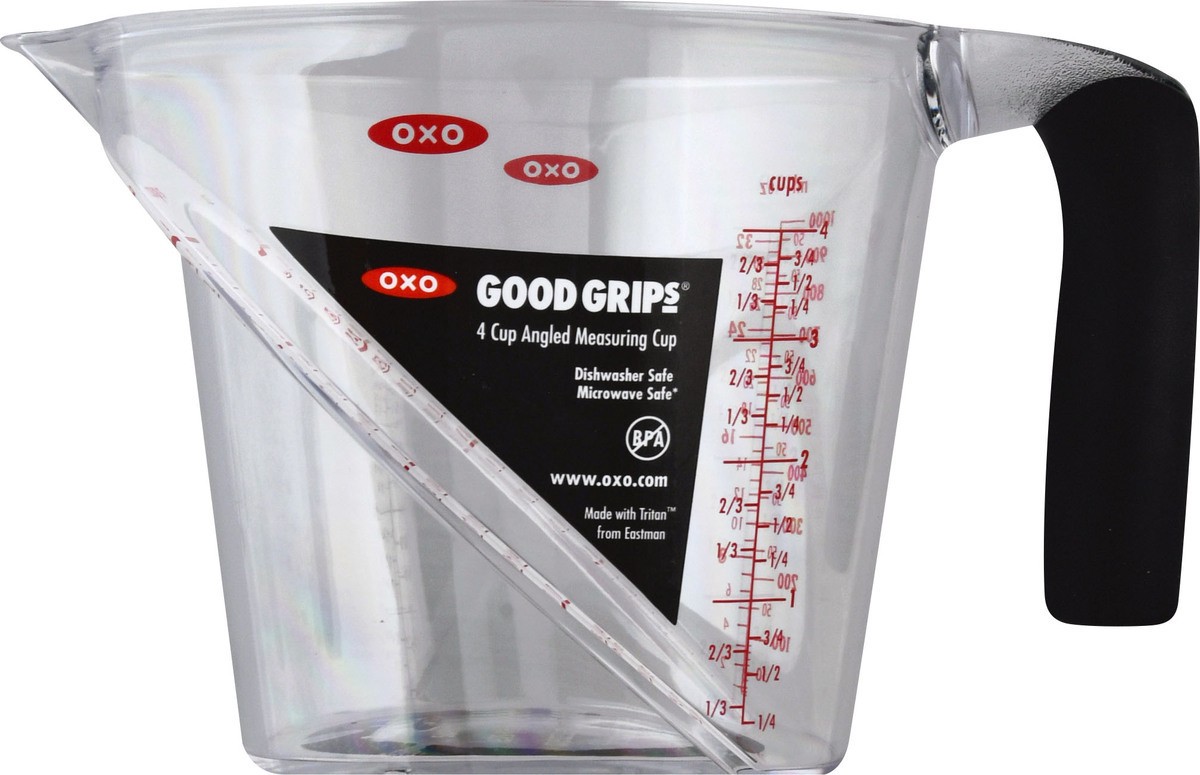 slide 1 of 8, OXO Measure Cup Angle 32 Oz, 1 ct