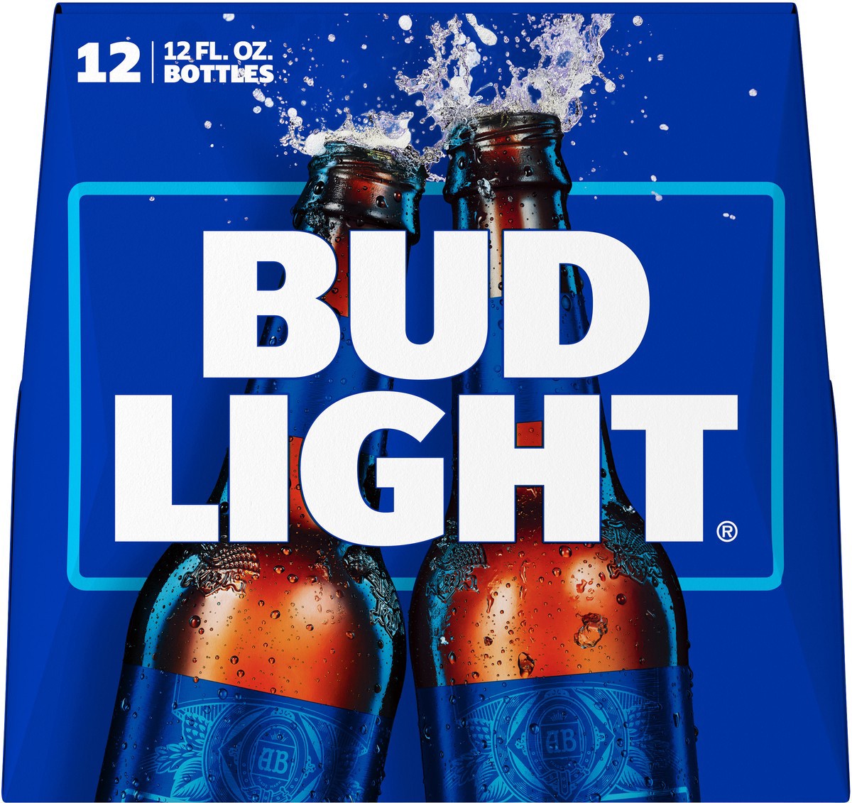slide 5 of 9, Bud Light Beer, 12 Pack Beer, 12 FL OZ Bottles, 12 ct; 12 fl oz