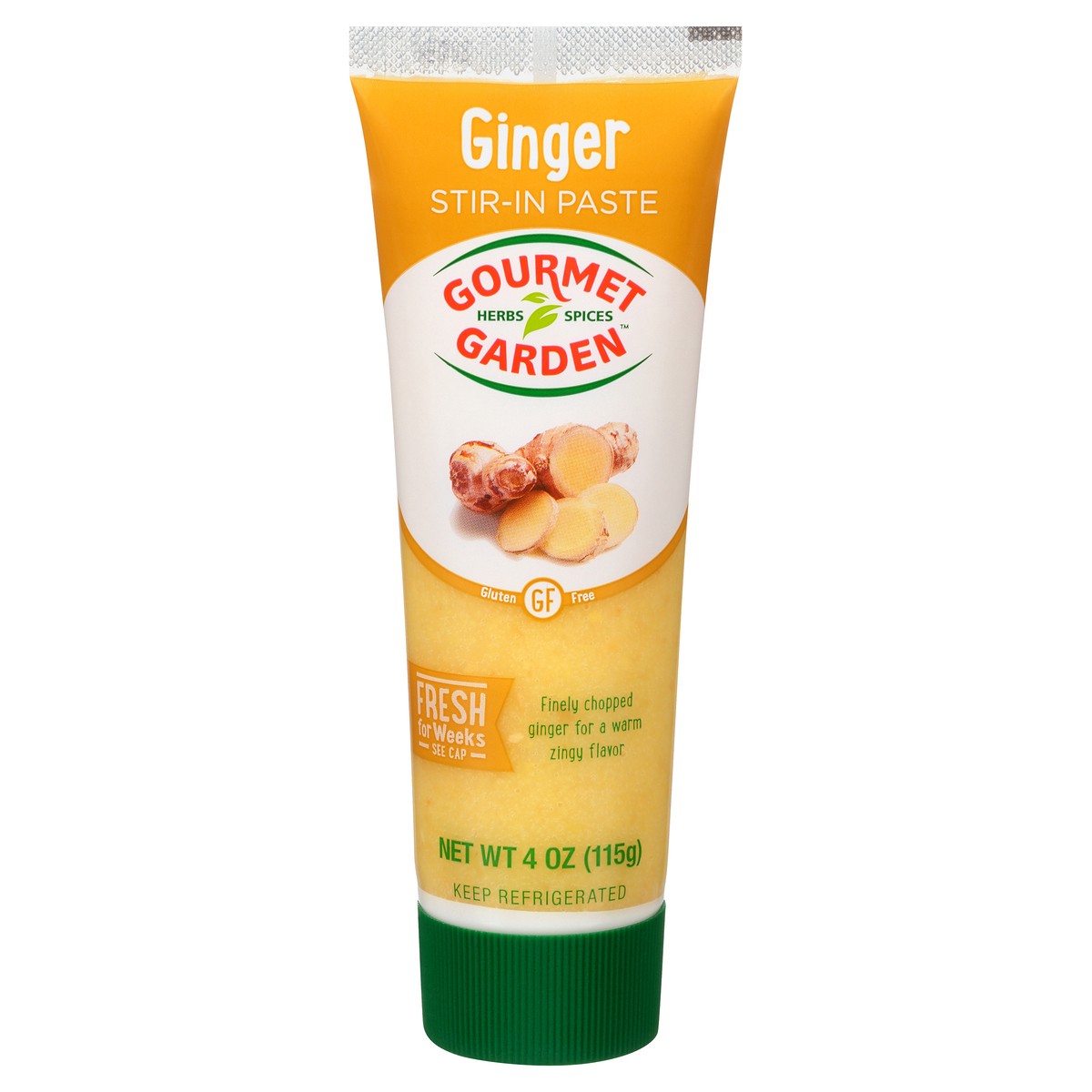 slide 1 of 7, Gourmet Garden Ginger Stir-In Paste, 4 oz