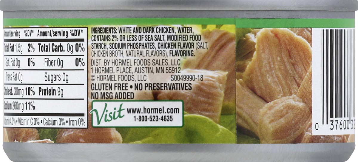 slide 4 of 7, Hormel White & Dark Chicken 5 oz, 5 oz