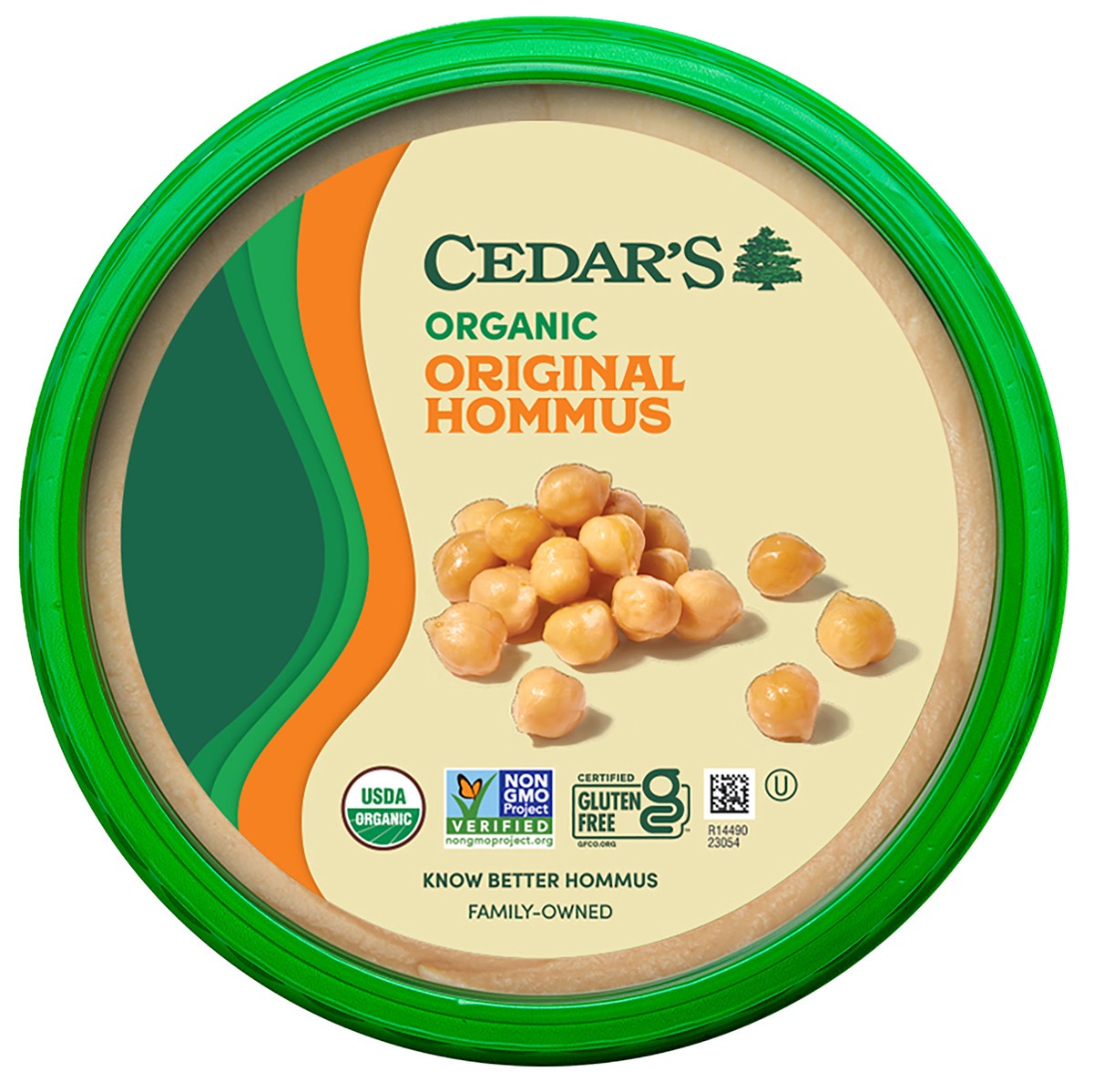 slide 8 of 8, Cedar's Organic Original Hommus, 8 oz