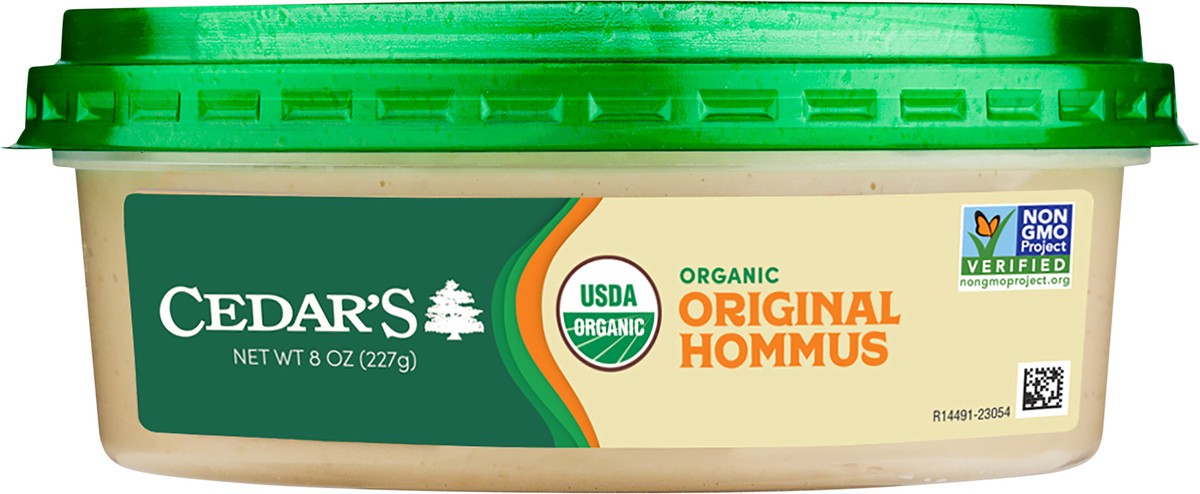 slide 5 of 8, Cedar's Organic Original Hommus, 8 oz